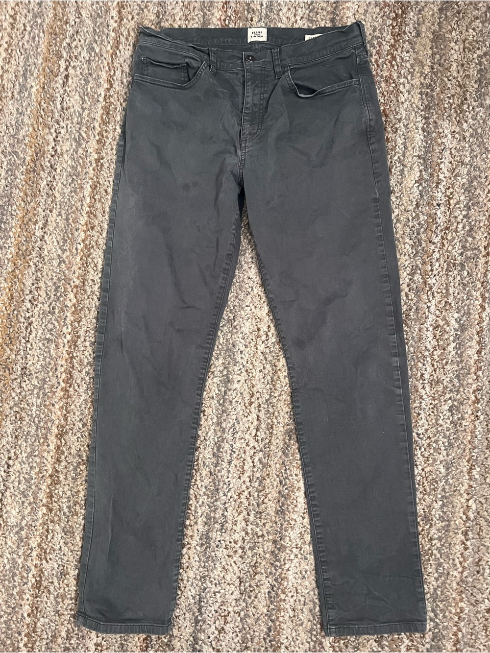 Slim Black Men's Jeans – Modern Tapered Fit